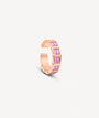 Ear cuff or rose et zirconiums roses BANKA POP RG 3,5mm