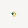 Ear cuff doré et zircons étoile vert KOTORI POP G