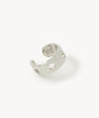 Ear cuff flat pierced silver June Trash S