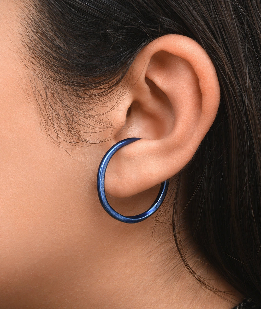 Ear cuff créole bleu Kylar MB