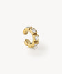 Ear cuff doré et zirconiums Loki G