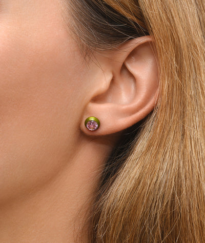 Triple gold ear cuff with zirconiums Ridley Star G - YParis