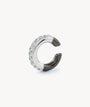 Ear cuff rond bicolore avec zirconiums Kia BS