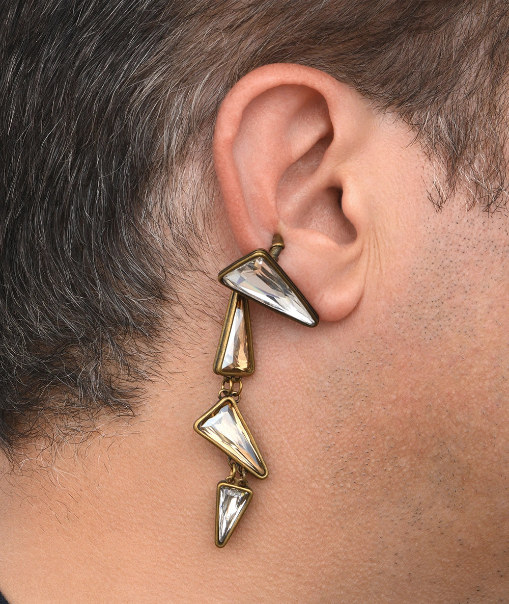 Earcuff doré pendant effet vintage (droite) SHIPPU R VG