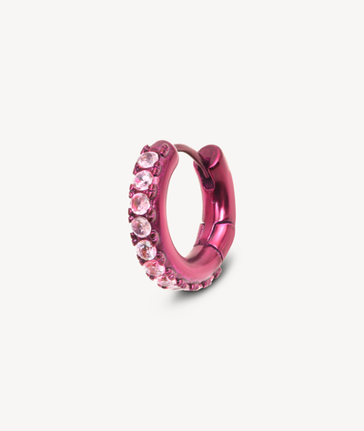 Silver creole earring, Willie S - YParis