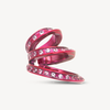 Triple gold ear cuff with zirconiums Ridley Star G