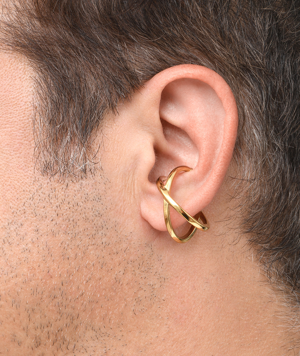Ear cuff doré Marlo G