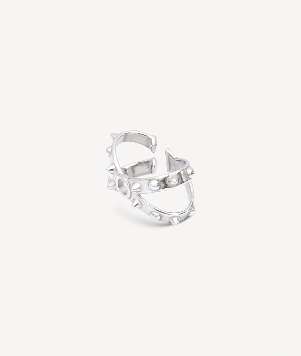 Ear cuff silver studs Marlo Glory S