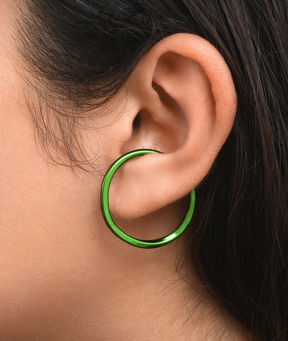 Ear cuff créole vert Kylar SG