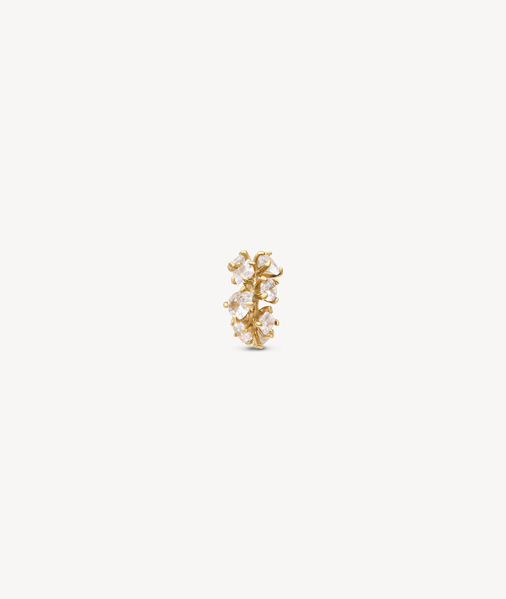 Ear cuff doré pierres JAKI G A