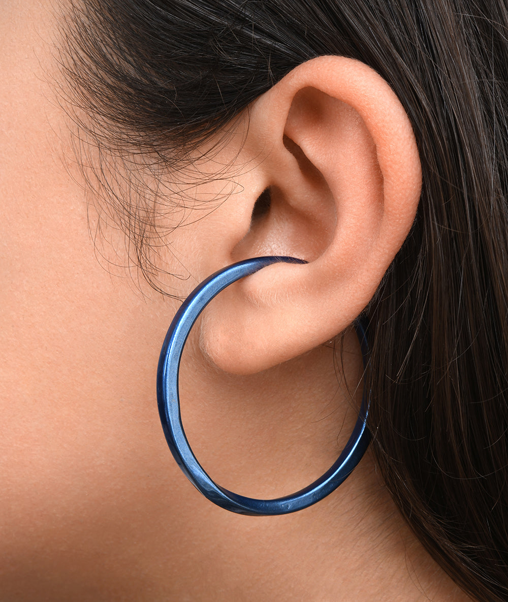 Ear cuff créole bleu Gentry MB