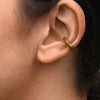 Ear cuff torsadé doré effet vintage Honorito VG